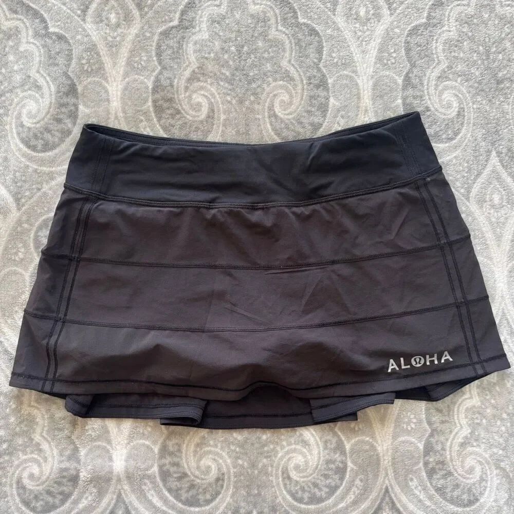Womens Lululemon Hawaii Exclusive Pace Rival Skirt